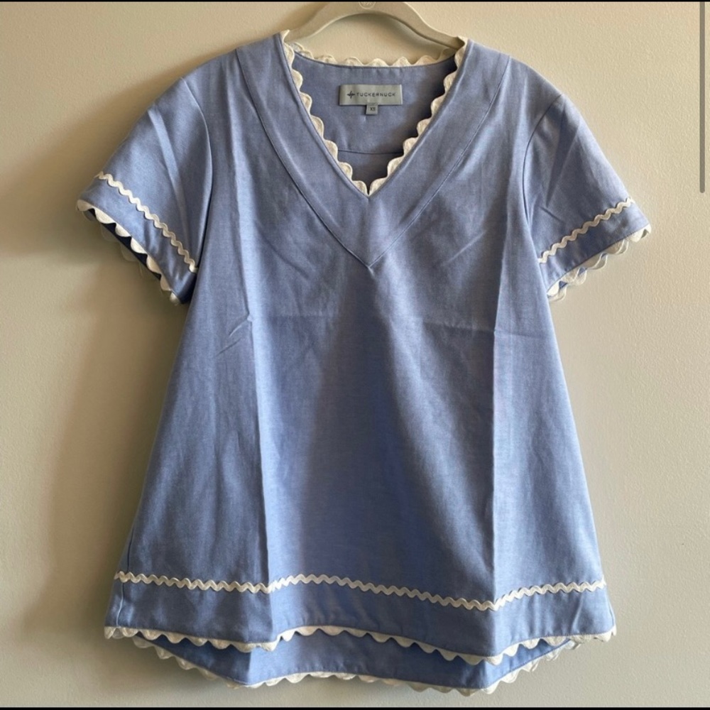 Tuckernuck Short Sleeve Blouse